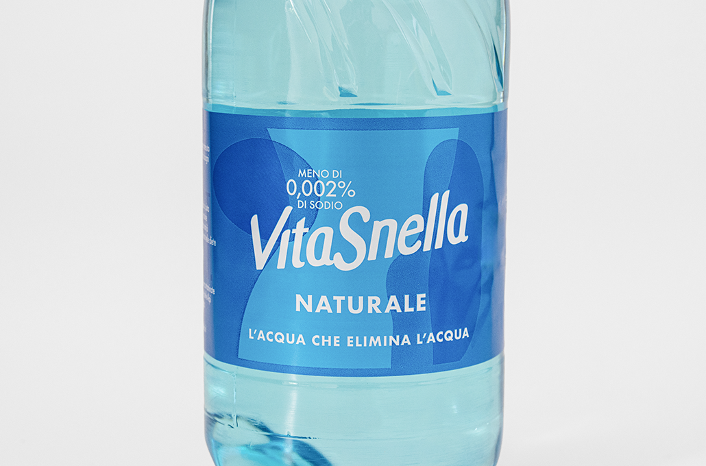 Stampa Etichetta Acqua Vitasnella